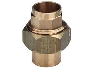 4015211110239 - Verschraubung L�tverschraubung 94330 flachdichtend in 15mm Rotguss 110239 - Viega