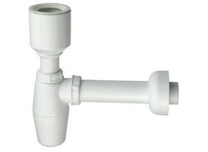 4015211112271 - Cornat Urinal-Flaschensiphon 50 mm Kunststoff weiß