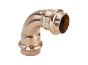 4015211628208 - Viega Profipress Solar CU Bogen 90 Grad 28mm 2 Muffen 4516