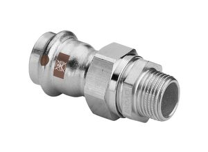 4015211812065 - Viega - Temponox Verschraubung mit sc 1765 in 15mm x r 1 2 Stahl nichtrostend