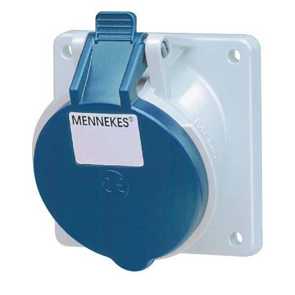 4015394221630 - Mennekes 16A3P 6H230V Anbaudose 3008 ** TwinCONTACT IP44