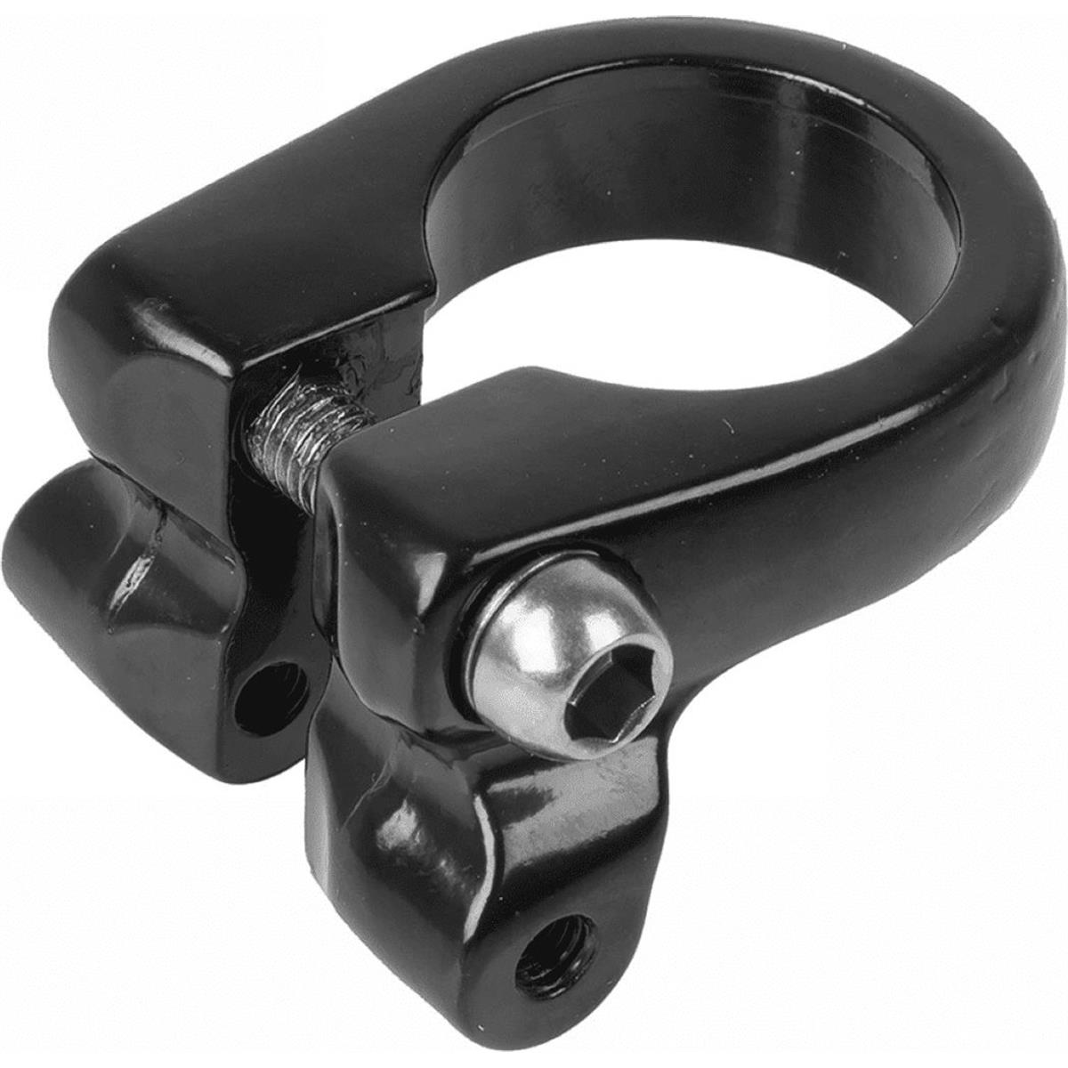 4015493250937 - Sattelstützenklemme aus schwarzem Aluminium Ø 349 mm mit seitlichen Halterungen