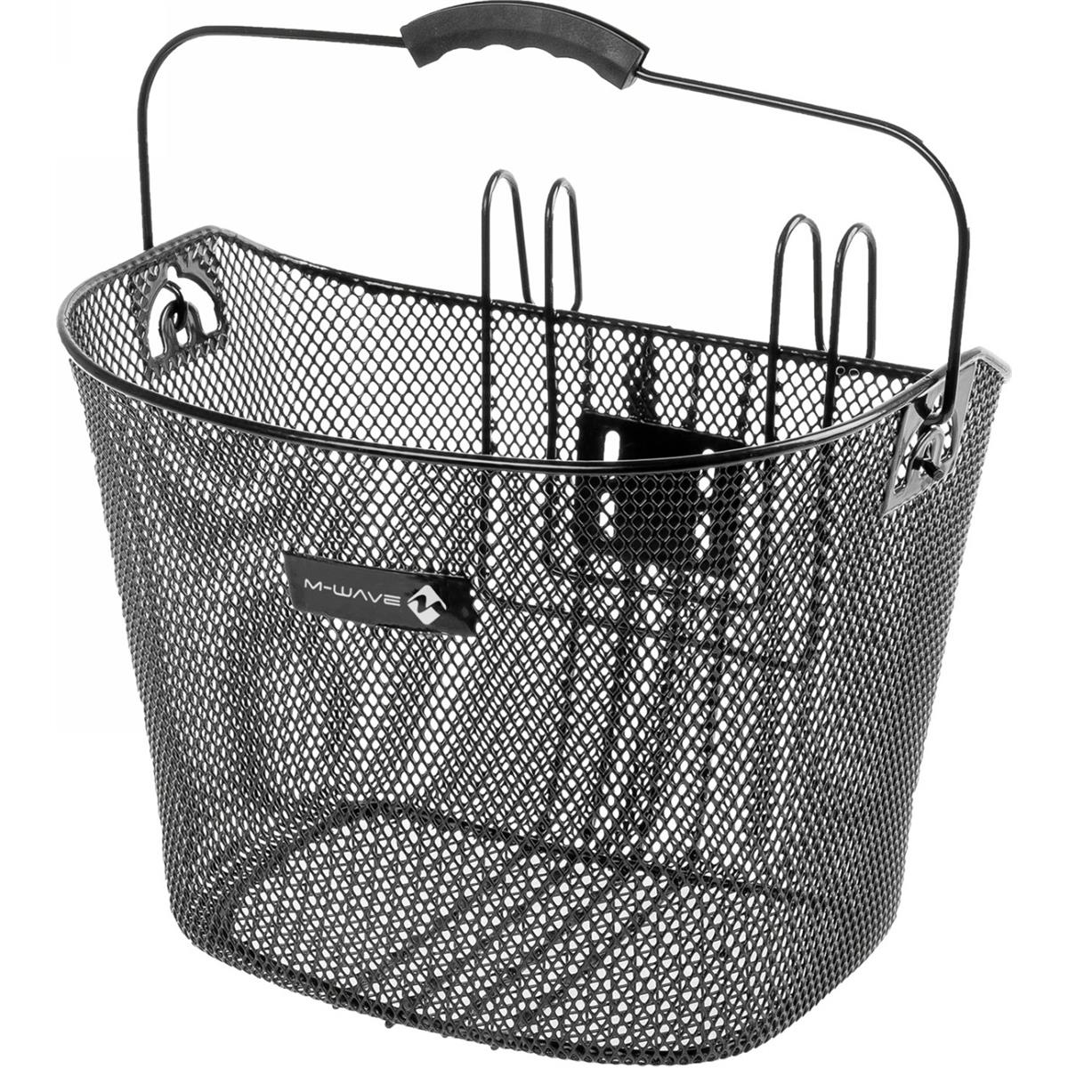 4015493430315 - Lenkertasche für Fahrrad aus schwarzem Stahl mit Haken 345x255x26 cm abnehmbar und robust