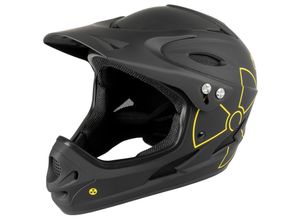 4015493734376 - Fall Out Fahrradhelm BMX MTB Fahrrad Helm Downhill Fullface Größe L 57-61 cm