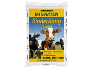 4015505105972 - Rinderdung gekörnt 125 kg Naturdünger Bodenverbesserer Bodenaktivator - Beckmann