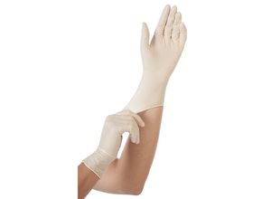 4015544267099 - Hygonorm® Latexhandschuhe Grip Light puderfrei weiß Einweghandschuh mit vollanatomische Passform mit Rollrand 1 Packung = 100 Stück Größe XL 4015544267099 - Hygonorm® Latexhandschuhe Grip Light puderfrei weiß Einweghandschuh mit vollanatomische Passform mit Rollrand 1 Packung = 100 Stück Größe XL