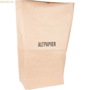 4015544355574 - Papiermüllsäcke Bio 120 Liter 2-lagig Altpapier 700x950x2