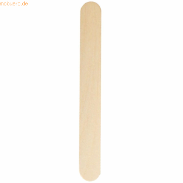 4015544388626 - NATURESTAR Holzmundspatel 15 x 18 x 016 cm Holzmundspatel mit gerundeten Kanten 1 Packung = 100 Stück