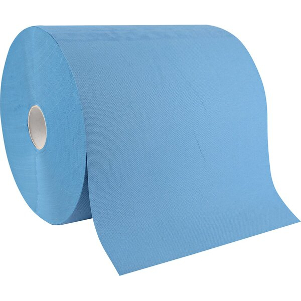 4015544714401 - Putzpapiere 3-lagig Recyclingpapier 38 x 35 cm 500 Blatt Rolle blau 2 Rollen á 500 Blatt 4015544714401 Franz Mensch