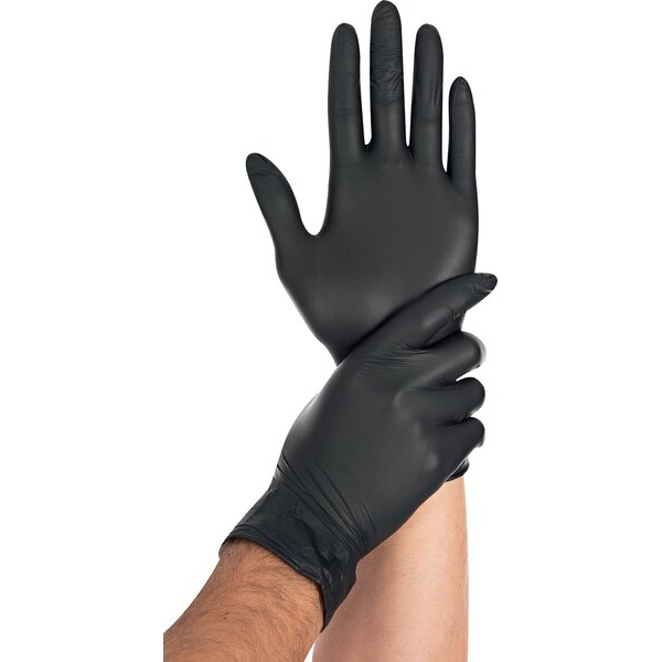 4015544716337 - Nitrilhandschuhe Safe Light puderfrei schwarz Gr 6XS 4015544716337 Franz Mensch