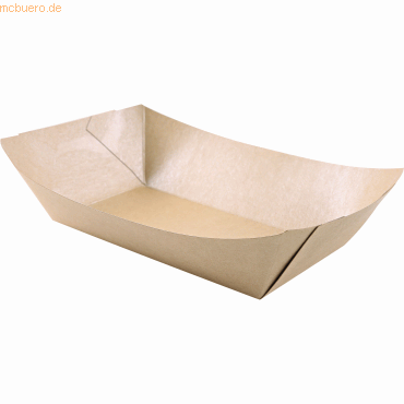 4015544718430 - 10 x Foodtrays Bio Tasty 1200ml 235x170x57mm Kraftpapier PL