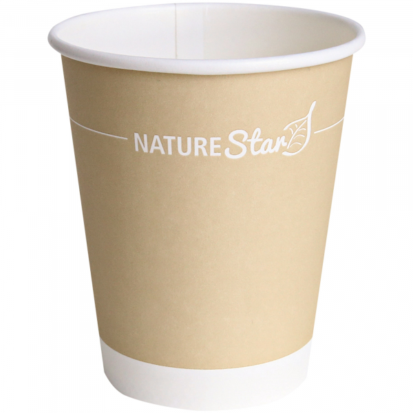 4015544722567 - NATURE Star Kaffeebecher Only Paper 250ml 4015544722567 50 Stück