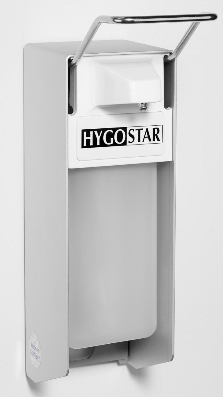 4015544888423 - HYGOSTAR Desinfektionsspender 88842 weiß Aluminium Kunststoff 05 l