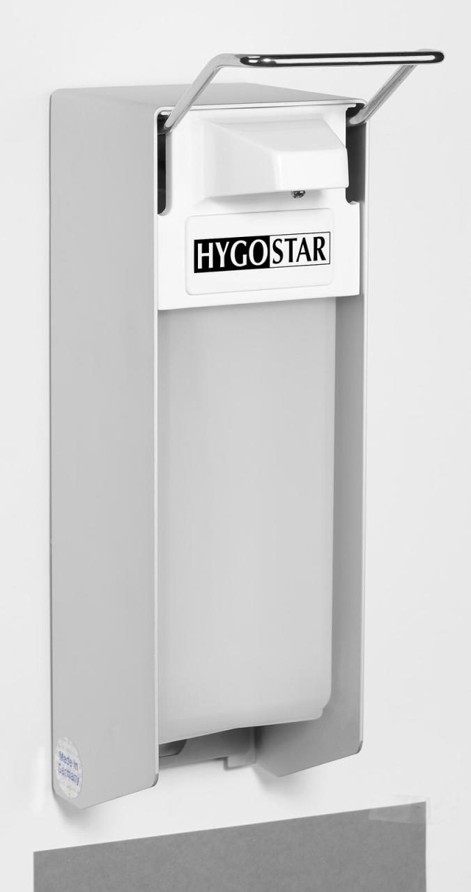 4015544988666 - HYGOSTAR Desinfektionsspender 88843 weiß Aluminium Kunststoff 10 l