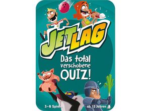 4015566601932 - Cocktail Games - Kartenspiel - Jetlag Quizspiel Partyspiel