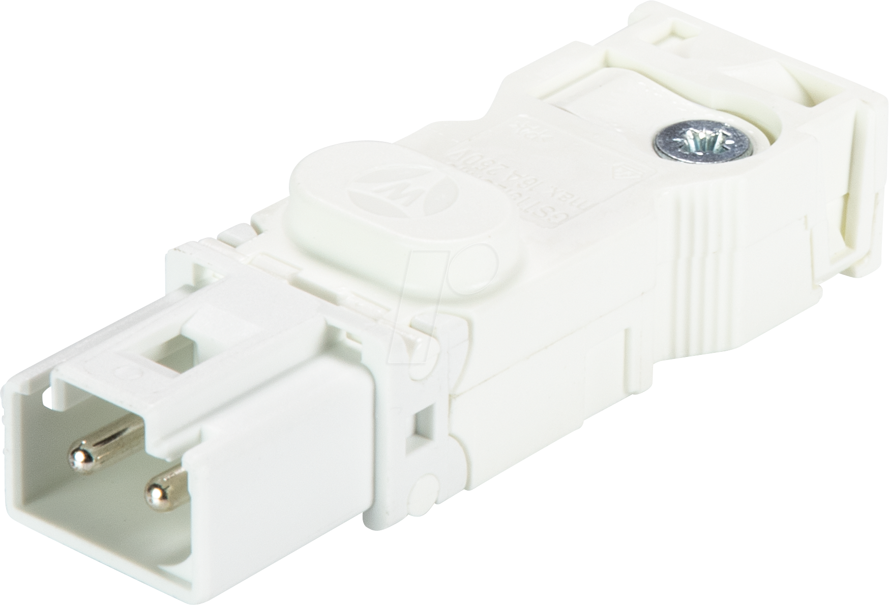 4015573916104 - GST 15I2 S ZRW W - Steckverbinder - Schraubanschluss Stecker weiß