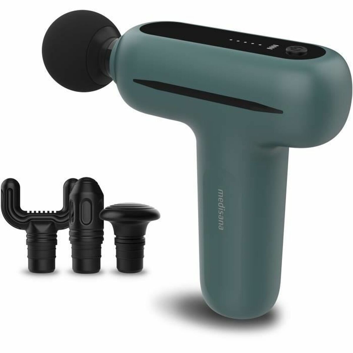 4015588889981 - Massagepistole zur Entspannung und Muskelregeneration 88998 Schwarz Grau 4015588889981 - Massagepistole zur Entspannung und Muskelregeneration 88998 Schwarz Grau