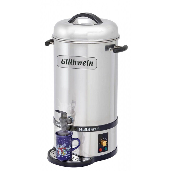 4015613396873 - Glühweintopf Multitherm silber 200 l 2000 W 4015613396873 Bartscher