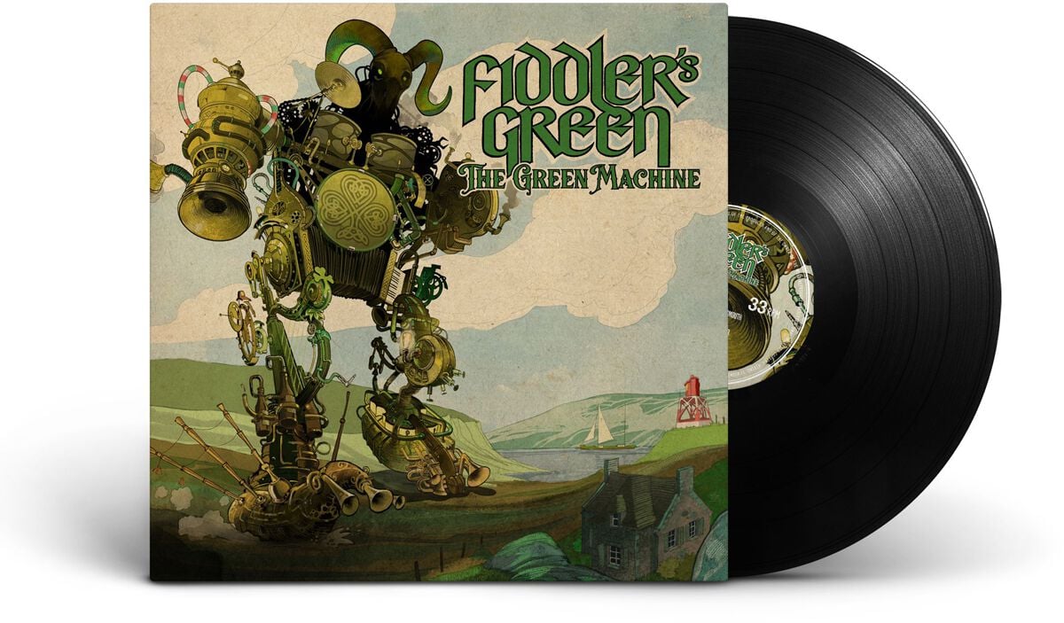 4015698847550 - Fiddlers Green The green machine LP multicolor