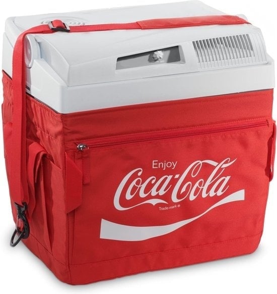 4015704286366 - ME24 TEX Thermoelektrische Kühlbox im Coca-Cola-Stil - 25L- 12 230v - rot weiß