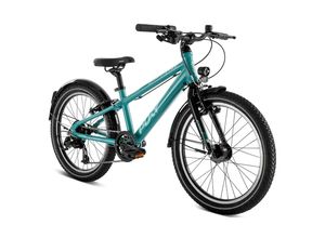 4015731044601 - PUKY CYKE 20-7 Alu ACTIVE - 20 Zoll 7K Diamant - turquoise black