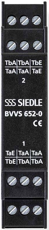 4015739496303 - SIED Bus-Video-Verteiler BVVS 652-0 symm Hutschiene schwarz 49630 4015739496303 - SIED Bus-Video-Verteiler BVVS 652-0 symm Hutschiene schwarz 49630