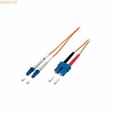 4015867115794 - Equip LWL Patchkabel LC->SC  300m Multimode Duplex OM1   or Polybeutel