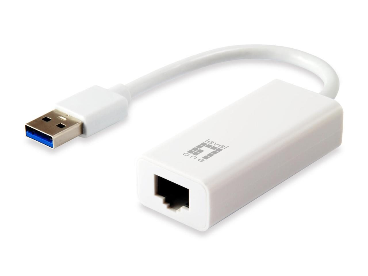 4015867157053 - Level One - LevelOne USB-0401 Netzwerkkarte und Adapter - Netzwerkzubehör (kabelgebunden usb usb 1000 Mbit s 10 100 1000 Mbps