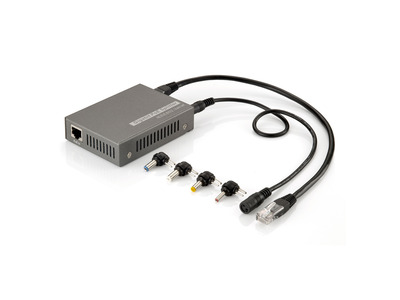 4015867158128 - Gigabit Ethernet PoE+ Splitter High Power 30W --