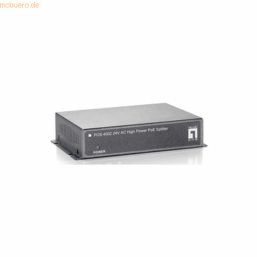 4015867159484 - LevelOne Splitter POS-4002 1x FE High Power             PoE