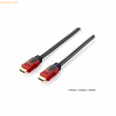 4015867160282 - Equip 119341 HDMI-Kabel 1 m HDMI Typ A (Standard) Schwarz Rot