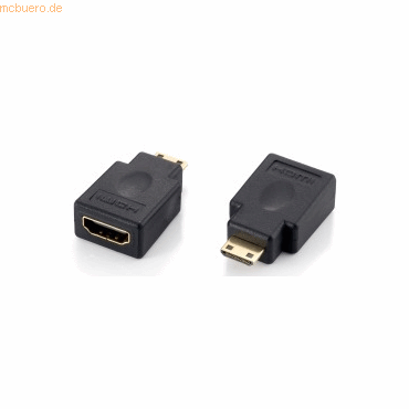 4015867176405 - DIGITAL DATA miniHDMI Adapter Typ A zu Typ C schwarz 118914