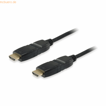 4015867178645 - Equip Life High Speed HDMI Cable with Ethernet - HDMI-Kabel mit Ethernet - HDMI männlich zu HDMI männlich - 1 m - Schwarz