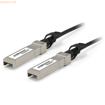 4015867199077 - LevelOne DAC-0101 InfiniBand Glasfaserkabel 1 m SFP+ Schwarz Edelstahl