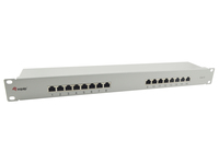 4015867209400 - Equip 16-Port Cat6 Ungeschirmtes Patch Panel Hellgrau