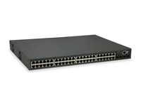 4015867228586 - LevelOne 52-Port L3 Lite Managed Gigabit PoE Switch 4 x 10GbE SFP+ 48 PoE-Ausgänge 400W PoE-Leistungsbudget