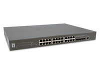 4015867228593 - LevelOne GTP-2871 Netzwerk-Switch Managed L3 Gigabit Ethernet (10 100 1000) Power over Ethernet (PoE) Grau