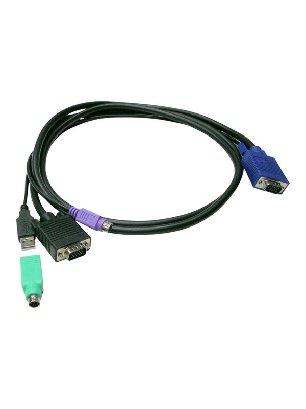 4015867229408 - ACC-3201 - keyboard   video   mouse (KVM) cable kit - HD-15 (VGA) to USB PS 2 HD-15 (VGA) - 18 m