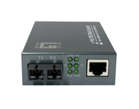 4015867231210 - LevelOne Gigabit RJ45 zu SC Mediakonverter PoE PSE Multi-Mode Glasfaser 05km