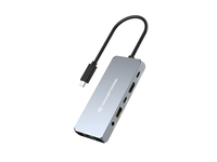 4015867231388 - DONN22G laptop-dockingstation & portreplikator Kabelgebunden USB 32 Gen 2 (31 Gen 2) Type-C Grau