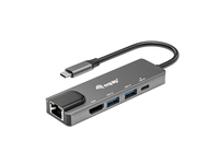 4015867231791 - Equip USB-C 5-in-1-Multifunktionsadapter HDMI Gigabit LAN USB 32 GEN1 100W USB PD