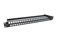 4015867234006 - Equip 48-Port Keystone Cat6 Ungeschirmtes Patchpanel Schwarz