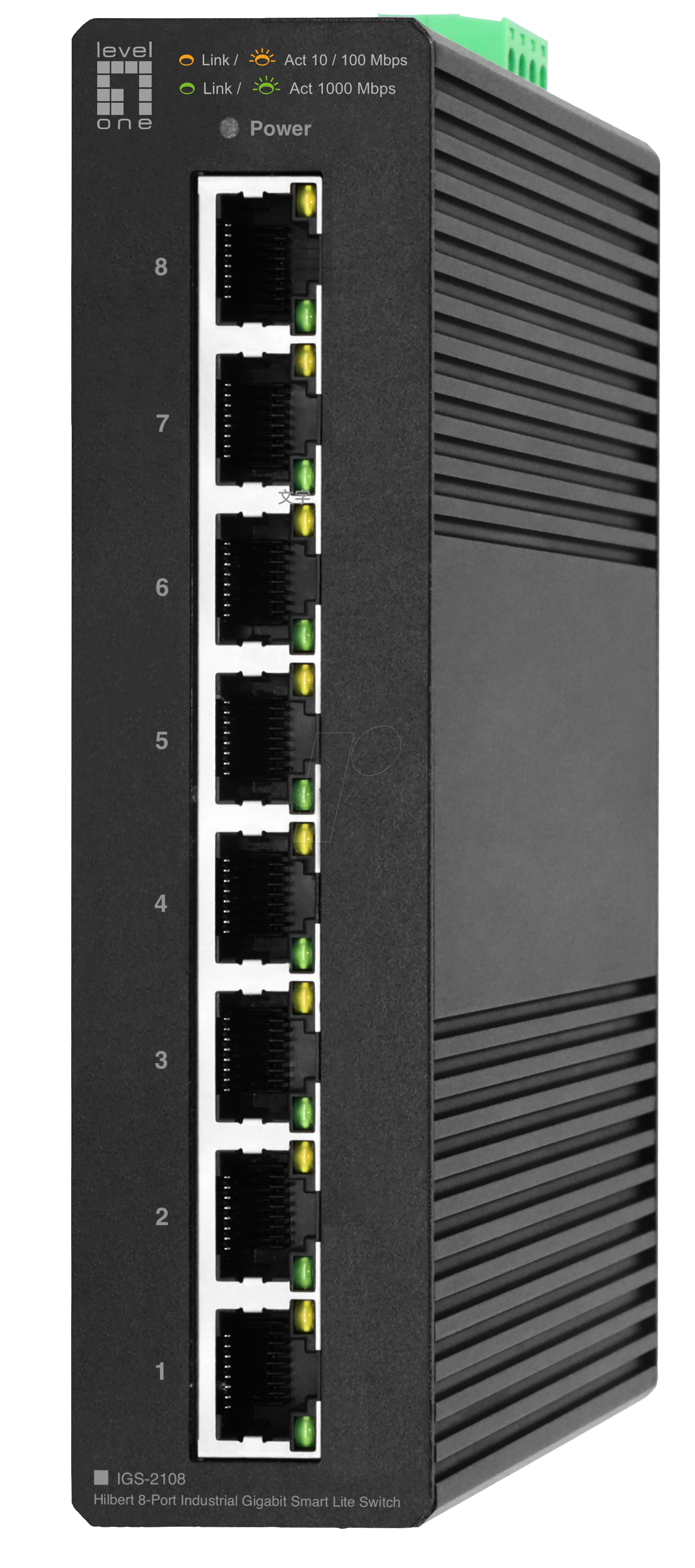 4015867236185 - LEVELONE IGS2108 - Switch 8-Port Gigabit Ethernet