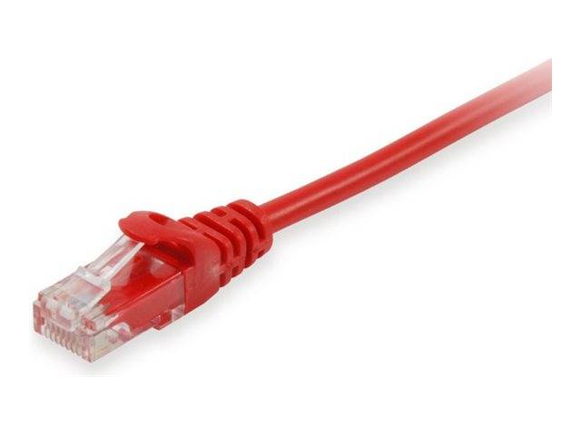 4015867236956 - Equip Patchkabel Cat6A  U UTP 2xRJ45  025m rot         LSZH Polybeutel