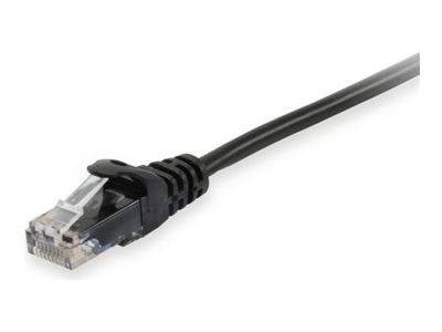 4015867237007 - Equip Patchkabel Cat6A  U UTP 2xRJ45  015m schwarz     LSZH Polybeutel