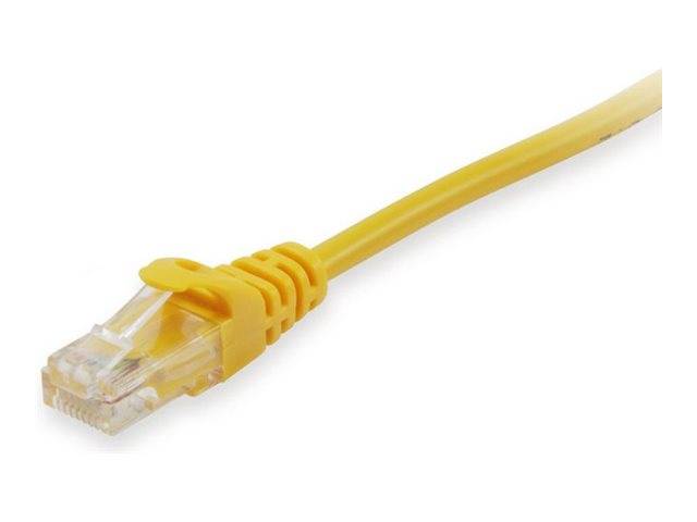 4015867237038 - Equip Patchkabel Cat6A  U UTP 2xRJ45  015m gelb        LSZH Polybeutel