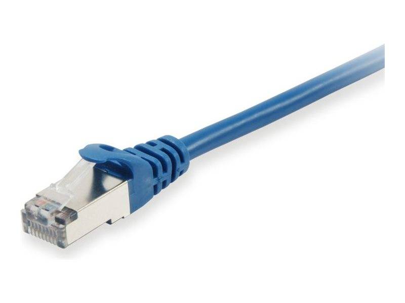 4015867237120 - Equip Patchkabel Cat6A  S FTP 2xRJ45  015m blau        LSZH Polybeutel