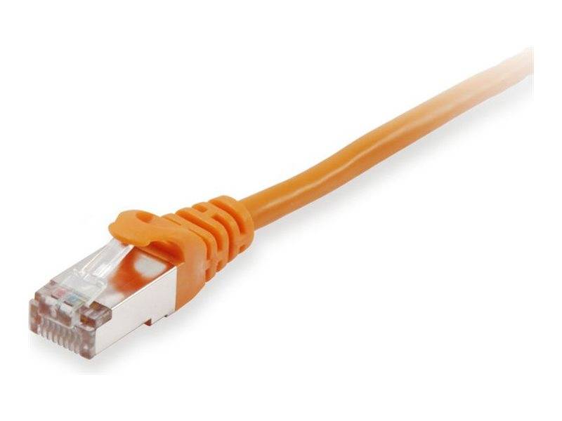 4015867237243 - Equip Patchkabel Cat6A  S FTP 2xRJ45  015m orange      LSZH Polybeutel