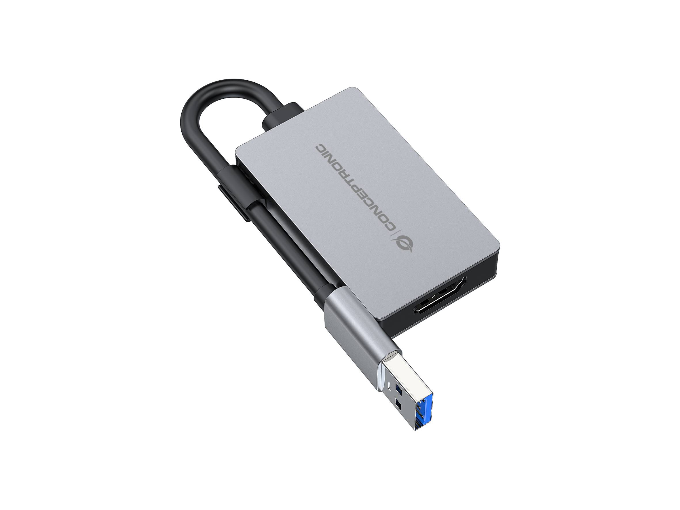 4015867240991 - CONCEPTRONIC Adapter USB-C -> 14 HDMI Adapter 1080P 60Hz gr