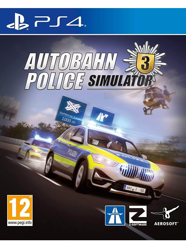 4015918156806 - Autobahn Police Simulator 3 - Sony PlayStation 4 - Simulator - PEGI 12